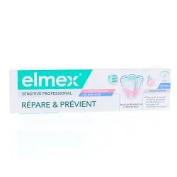 ELMEX Sensitive Professional - Dentifrice Soin gencives et blancheur 75ml
