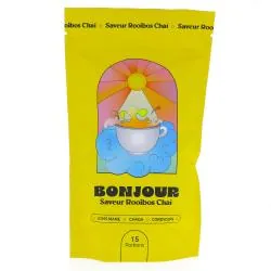 BONJOUR Boisson aux champignons adaptogènes Saveur Rooibos Chaï 90g - 15 doses