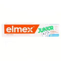 ELMEX Dentifrice Elmex Anti-Caries Junior 6-12 ans tube 75ml