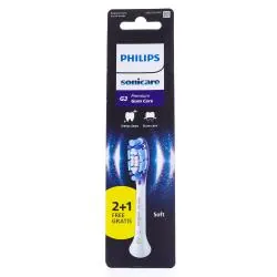 PHILIPS Sonicare G3 Premium Gum Care Recharge tête de brosse à dents 2+1 blanc