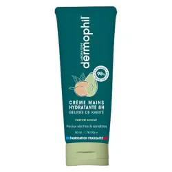 DERMOPHIL Crème Mains Hydratante 8h parfum Avocat 50ml