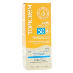 TOPICREM Sun Protect - Crème Mousse Fini Mat SPF50 50ml