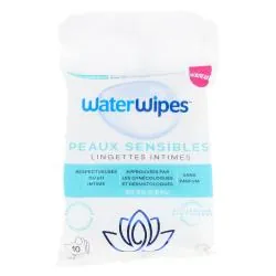WATERWIPES Lingettes Intimes Sensitive x10