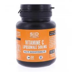 SID NUTRITION Vitamine C Liposomale 500mg x30 Gélules