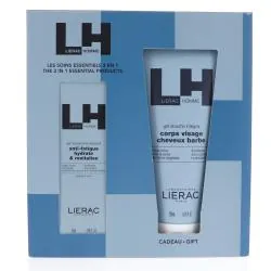 LIERAC HOMME Coffret les soins essentiels 3en1 Gel douche Offert