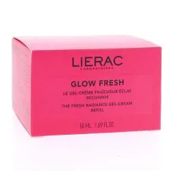 LIERAC Glow Refresh - Le Gel-Crème fraicheur éclat eco-recharge 50ml