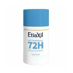 ETIAXIL Anti-Transpirant Déodorant Stick 72h 40ml