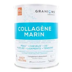 GRANIONS Collagène Marin Goût Neutre 258g (25 jours)