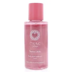 MUSC INTIME Huile Glow Pailletée Corps Sweet Litchi 100ml
