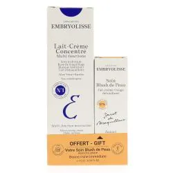 EMBRYOLISSE Duo Lait-Crème Concentré + Soin Blush de Peau