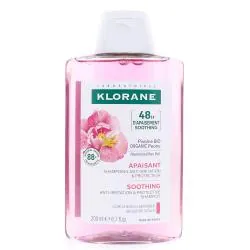 KLORANE Apaisant - Shampooing Pivoine Bio anti-irritation et protecteur 200ml