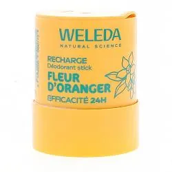 WELEDA Déodorant Stick Rechargeable Fleur d’Oranger 50g recharge