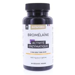 NAT&FORM Bromélaïne 1000mg 60 gélules