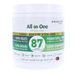 GRANIONS All-in-One Green Mix Routine Bien être & Longévité 146g
