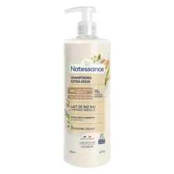 NATESSENCE Shampooing extra-doux au lait de riz bio 500ml