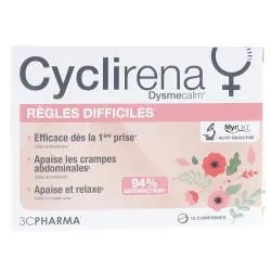 3C PHARMA Cyclirena - Règles difficiles x15 comprimés