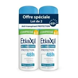 ETIAXIL Anti-Transpirant Protection 48h Lot de 2x100ml