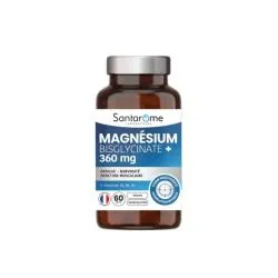 SANTAROME Magnésium Bisglycinate 360mg x60 Gélules