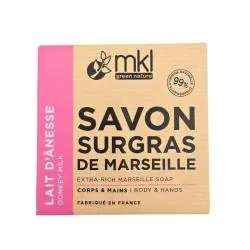MKL Savon De Marseille Solide Surgras Lait D'Anesse 100g