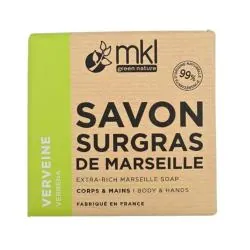 MKL Savon De Marseille Solide Surgras Verveine 100g