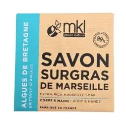 MKL Savon De Marseille Solide Surgras Algues de Bretagne 100g