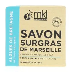 MKL Savon De Marseille Solide Surgras Algues de Bretagne 100g