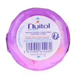 NUITOL Pocket 2 Paires de Bouchons d'Oreilles