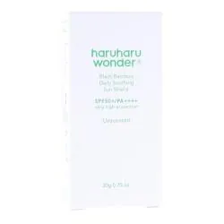 HARUHARU WONDER Black Bamboo Daily Soothing Sun Shield SPF50+ 20g