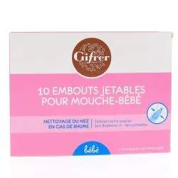 GIFRER embouts mouche-bébé électrique jetables