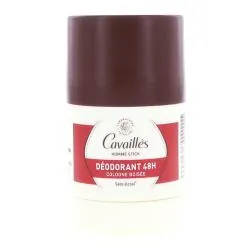 CAVAILLES Homme - Déodorant Fraîcheur 48H Cologne Boisée Stick 50g