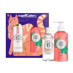 ROGER & GALLET Coffret Eau Parfumée Bienfaisante Fleur De Figuier 100ml et son Lait Corps
