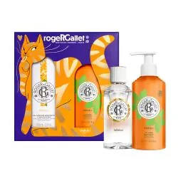 ROGER & GALLET Coffret Eau Parfumée Bienfaisante Néroli 100ml et son Lait Corps