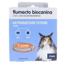 BIOCANINA Flumecto Collier Anti-Parasitaires 1 unité chats