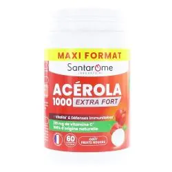 SANTAROME Acérola 1000 Extra Fort 60 comprimés