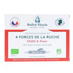 BALLOT FLURIN Préparation Dynamisée Bio 4 Forces de la Ruche 10 Ampoules