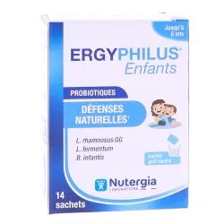 NUTERGIA Ergyphilus Enfants - Probiotiques Défenses naturelles x14 sachets