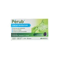 PERUB Confort respiratoire x15 comprimés à sucer