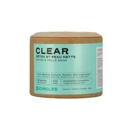 CIRCLES Clear - Détox et peau nette x60 gélules