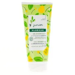 KLORANE Petit Junior gel douche corps et cheveux parfum poire tube de 200ml