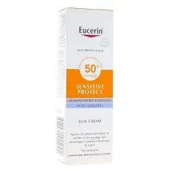 EUCERIN Sun protection - Crème peau sensible SPF50+ tube 50ml