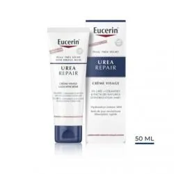 EUCERIN UreaRepair - Crème visage emolliente 5% urée tube 50ml