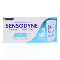 SENSODYNE Rapide et protection longue durée lot de 2 x 75ml