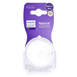 AVENT Tétine silicone débit 3 boîte de 2