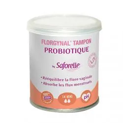 SAFORELLE Florgynal tampons probiotique mini