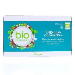 VITAVEA Infusion Défenses Naturelles bio 20 sachets