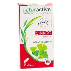 NATURACTIVE Ginkgo 30 gélules