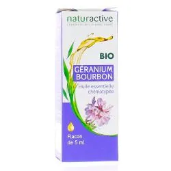 NATURACTIVE Huile essentielle bio geranium bourbon flacon 5ml