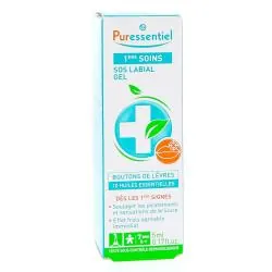 PURESSENTIEL S.O.S labial Gel réparateur aux 10 huiles essentielles tube 5ml