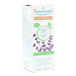 PURESSENTIEL Huile essentielle bio lavande aspic flacon 10ml