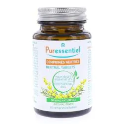 PURESSENTIEL Comprimés neutres pour les huiles essentielles 30 comprimés